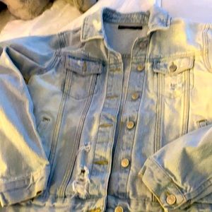 Very cute jean jacket by Brandy 💕 Melville one size fits like medium large